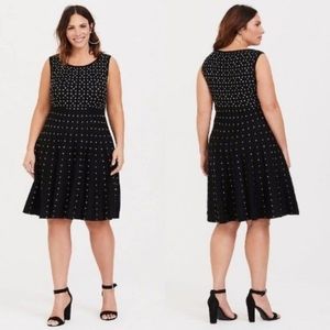 Torrid Sweater Dress Polka-dot
